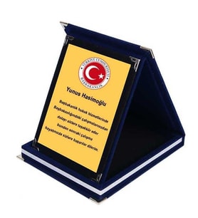 BÜYÜK BOY PLAKET ( FİRMALARA ÖZEL PLAKET )