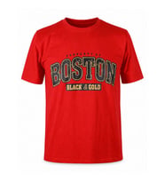 Trender Boston Black&Gold Süpreme Kırmızı Erkek T-Shirt 226-20