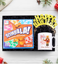 Yılbaşına Özel Tombala & Kişiye Özel Kurşun Asker Baskılı Kupa & Happy New Year Taç Yeni Yıl Hediye Seti