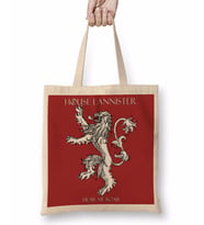 Game of Thrones House Lannister 2 Bez Çanta Uzun Saplı