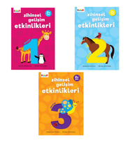 2 + yaş için Zihinsel Gelişim Etkinlik Kitap Seti
