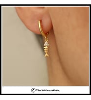 925 Ayar Gümüş Kılçık Küpe