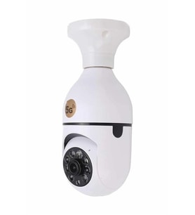 Akıllı Kamera Wifi Kamera Duylu Ampul Görünümlü 360 Derece Dönebilen Ev Kamerası