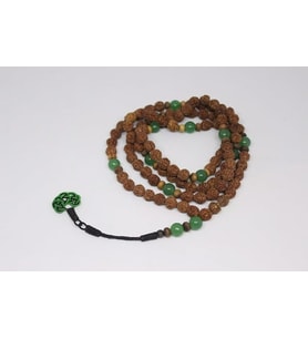 Rudraksha Tohumu 108'lik Mala Kolye