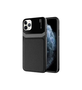 Apple iPhone 11 Pro Uyumlu Kılıf Zore Emiks Kapak (Siyah)