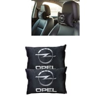 Opel Logolu Siyah Araç Seyahat Boyun Yastığı 2’li Set – Konforlu ve Şık