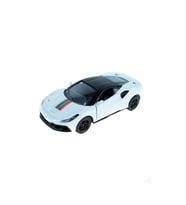 Oyuncak Metal Çek Bırak Süper Sport Araba Beyaz 11 Cm
