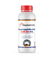 Deutschem İzoPropil Alkol  1 Litre (Extra Saf %99,ipa,Dezenfektan,izopropanol)