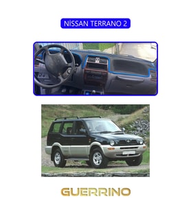 NİSSAN TERRANO 2TORPİDO KORUMA HALISI MAVİ KENAR