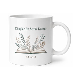 İnsanları Değil Kitapları Tercih Edenlere Yalnızlık Ve Huzur Kupa Bardak Hediye