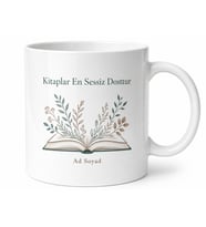 İnsanları Değil Kitapları Tercih Edenlere Yalnızlık Ve Huzur Kupa Bardak Hediye