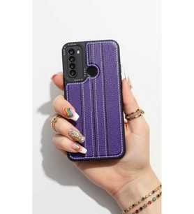 Xiaomi Redmi Note 8 Deri Tasarım Kılıf Modeli