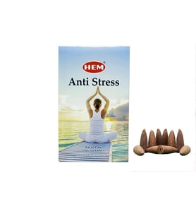Hem anti stress 2 paket toplam 20 adet geri akış konik tütsü