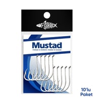 Olta İğnesi - Mustad - 92553 - Nikel - No: 5/0 (10'lu Paket)
