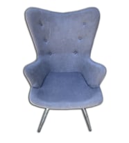 Berjer 13862 KELEBEK Metal Nikelaj Ayak Babyface Kumaş Dökme sünger Ort oturum
