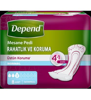 Depend Kadın Mesane Pedi Normal 8'li