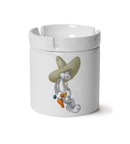 Bugs Bunny Baskılı Porselen Küllük Makinede Yıkanabilir