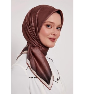 Levidor Kristal Eşarp Bulut Batik Gülkurusu