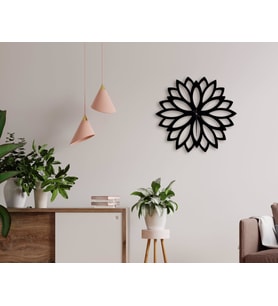 BK Gift Dekoratif 45cm Ahşap Duvar Saati-127