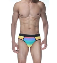 Mulvxbrf Brf02 Gökkuşağı Jockstrap  I·ç Giyim (Mulvix)