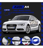 Audi A5 Oto Araç Kapı Koruma Fitili 5metre Parlak Mavi Renk