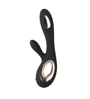 Lelo Soraya Wawe Black Titreşimli Lüks Vibratör (Siyah)