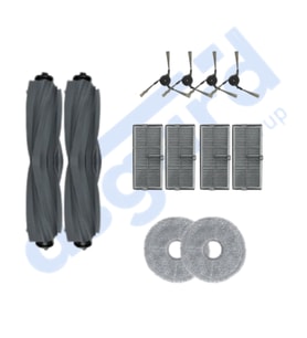Dreame X40 MASTER-X40 ULTRA-L40 ULTRA UYUMLU 2 Ana Fırça 4 Yan Fırça 4 Filtre 2 Mop