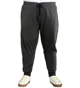 Mode XL Büyük Beden Eşofman Altı DarPaça Zippered 22501 Antramelanj