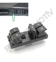 Passat B6 Sol Dörtlü Cam Açma Düğmesi 1K4959857C