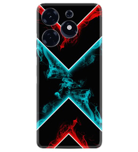 Tecno Spark 10 Pro Kılıf Silikon Desen Özel Seri Smoke 1728
