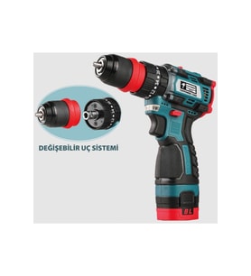 1360 Akülü Vidalama Makinesi 16 V 2,0 Ah