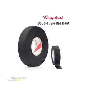 Coroplast Tüylü Bez Bant 19mm X 15 Metre 1 Adet Ref:8551