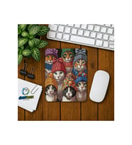 Kediler Baskılı Oyuncu Mousepad 0119