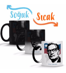 Allende Sihirli Kupa Bardak Porselen