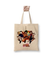 Boku No Hero Academia Naruto Design Beyaz Bez Çanta Uzun Saplı Alışveriş Çantası Plaj Çantası