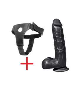 Realistik Belden Bağlamalı Kemerli Penis