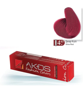 Akos Saç Boyası Şarap Kızılı 4.63