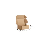 30x20x10 cm E Dalga E-Ticaret Karton Kutu , Kargo Kutusu 1 Adet