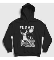 Presmono Unisex Siyah Poster Florida Fugazi Kapüşonlu Sweatshirt 555748tt