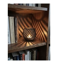 Gölge Sanatı Modern Spiral Şamdan - Modern Spiral Tea Light Holder