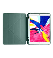Apple iPad 10.2 2021 (9.Nesil) Uyumlu Kılıf Zore Tri Folding Kalem Bölmeli Standlı Kılıf (Mor)