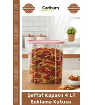 #SaklamaKabı Mutfak Düzeni Gıda Saklama Kuru Gıda Şeffaf Kapaklı Dayanıklı 4 LT Erzak Saklama Kabı