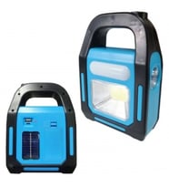 SOLAR KAMP LAMBASI ACİL DURUM IŞIĞI ŞARJLI LED+COB GOLD ORION GÜNEŞ ENERJİLİ ÇİFT BATARYA
