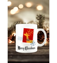 Yılbaşı Yeni Yıl Konseptli Merry Christmas Kupa