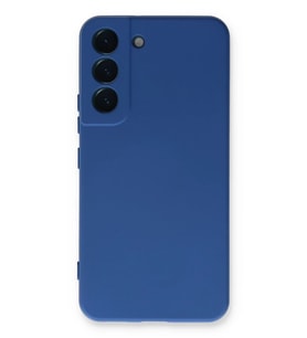 Mey İthalat® Samsung Galaxy S23 Kılıf Nano içi Kadife Silikon - Mavi