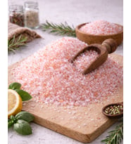 Saygın Tuz Rafine Edilmemiş Doğal Himalaya Kristal Kaya Tuzu - Sofrada Öğütme / İri Taneli - Paketli 5 kg