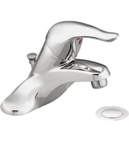 Moen L4625 Chateau Tek Kolu Düşük Ark Banyo Bataryası, Krom, 0.375 (Çok Renkli)