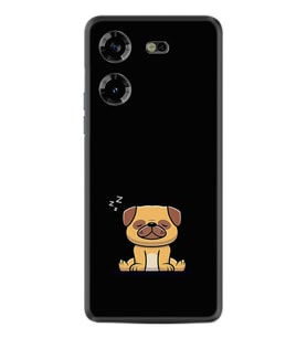 Tecno Pova 5 Kılıf Resimli Desenli Silikon Platinium Series Uyuyan Köpek 1875