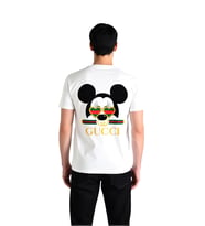 Lüks Moda Minimalist Tasarımı Baskılı Erkek Tişört