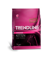 Trendline Kitten Tavuklu Yavru Kedi Maması 1 Kg 3 Adet